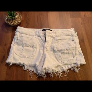 Express White Shorts